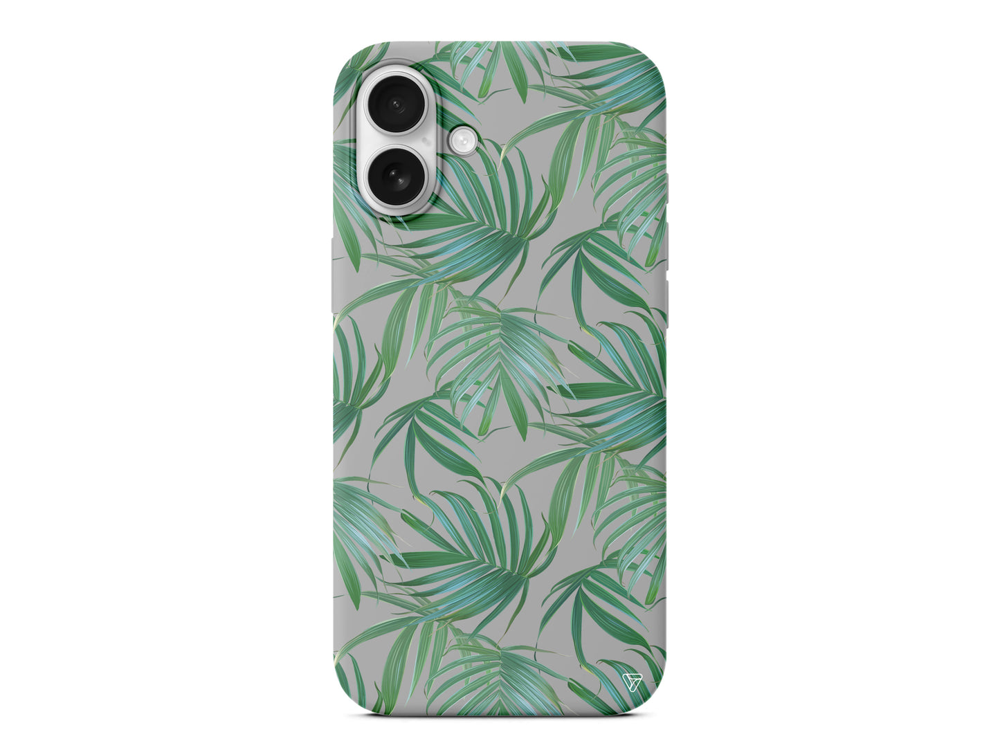 Palmiye Yapraklari Lansman Model İçi Kadife Silikon Telefon Kılıfı