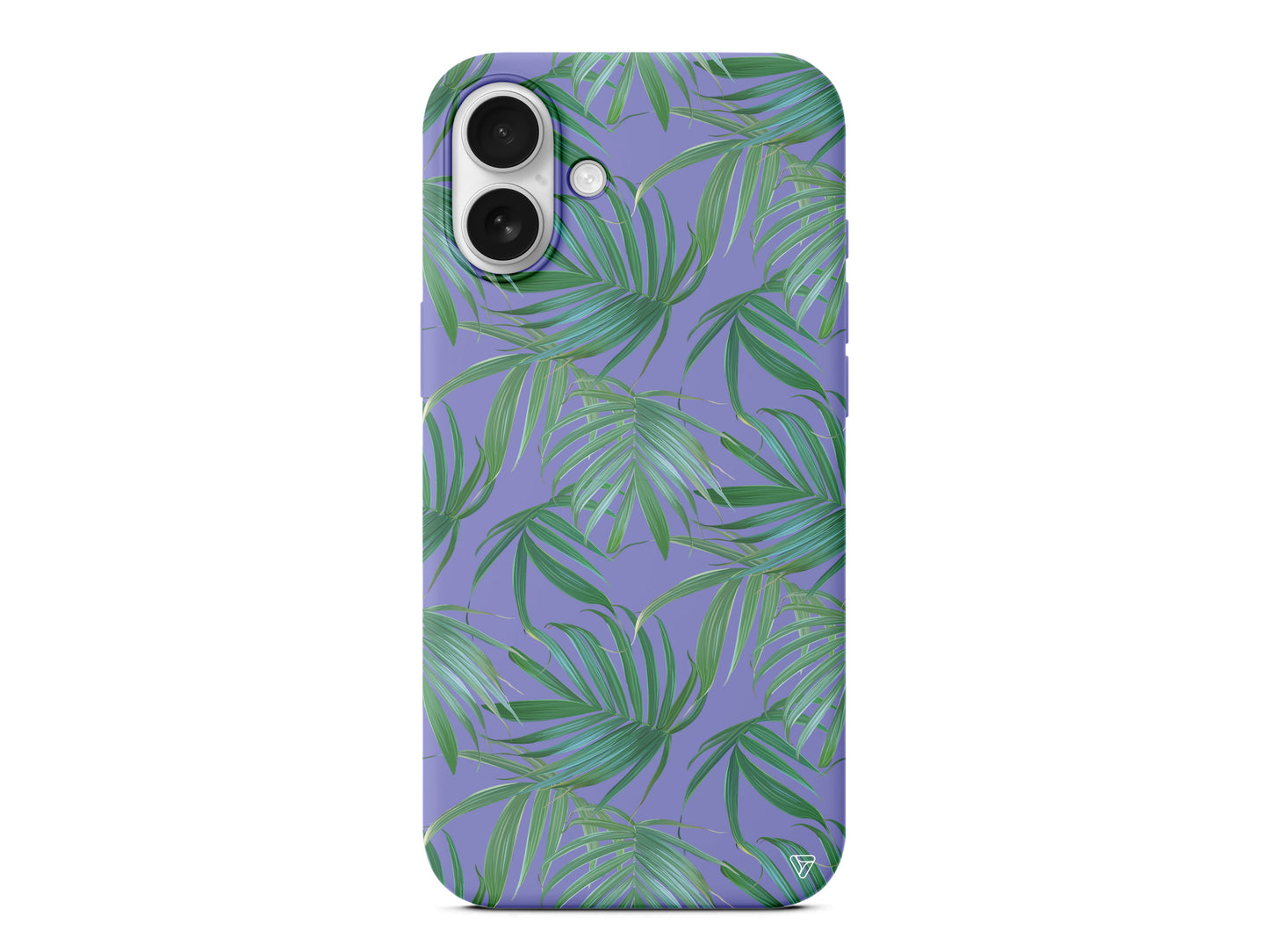 Palmiye Yapraklari Lansman Model İçi Kadife Silikon Telefon Kılıfı – Plus Serisine Özel