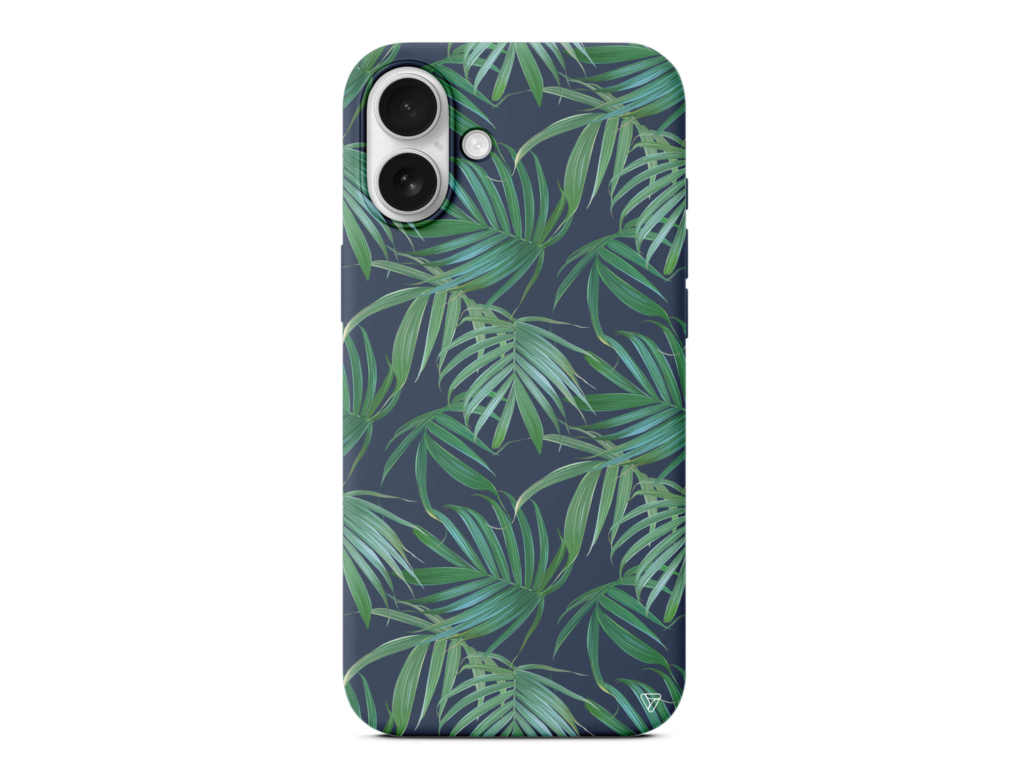 Palmiye Yapraklari Lansman Model İçi Kadife Silikon Telefon Kılıfı – Plus Serisine Özel