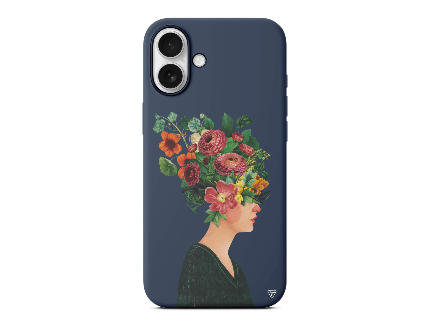 Cicekli Kadin Lansman Model İçi Kadife Silikon Telefon Kılıfı – Plus Serisine Özel