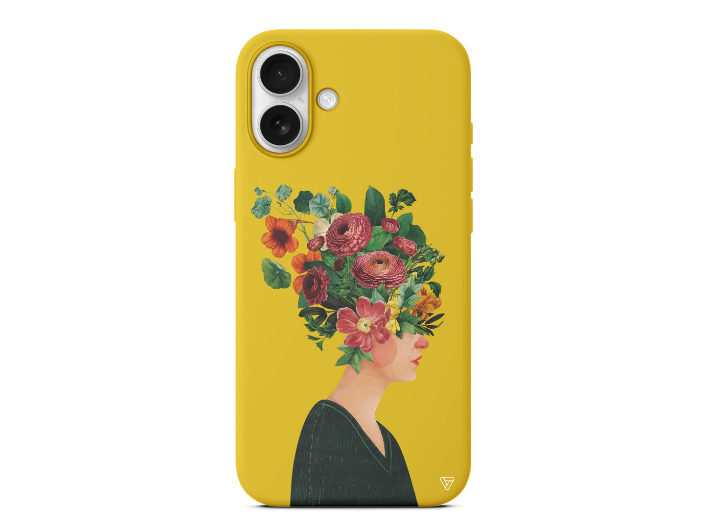 Cicekli Kadin Lansman Model İçi Kadife Silikon Telefon Kılıfı – Plus Serisine Özel