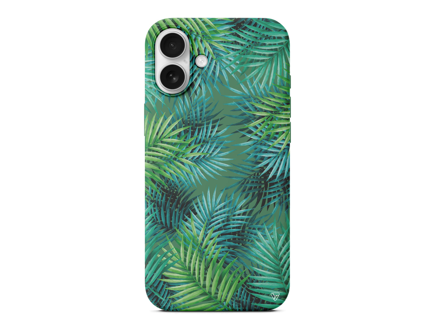 Palmiye Yapraklari 2 Lansman Model İçi Kadife Silikon Telefon Kılıfı – Plus Serisine Özel