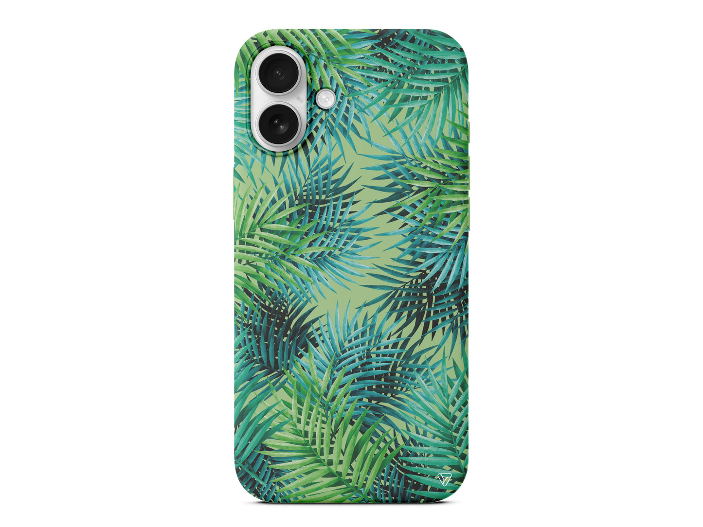 Palmiye Yapraklari 2 Lansman Model İçi Kadife Silikon Telefon Kılıfı – Plus Serisine Özel