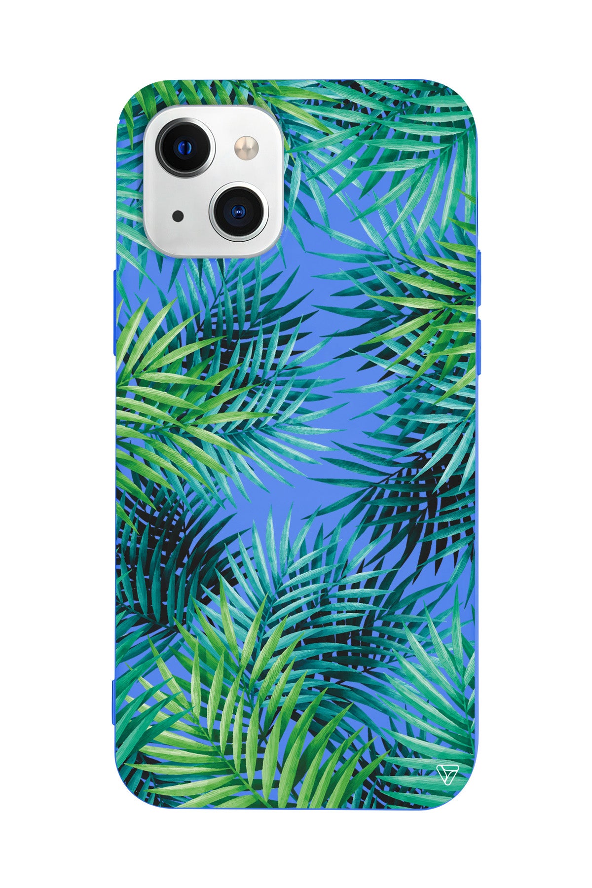 Palmiye Yapraklari 2 Lansman Model İçi Kadife Silikon Telefon Kılıfı – Plus Serisine Özel