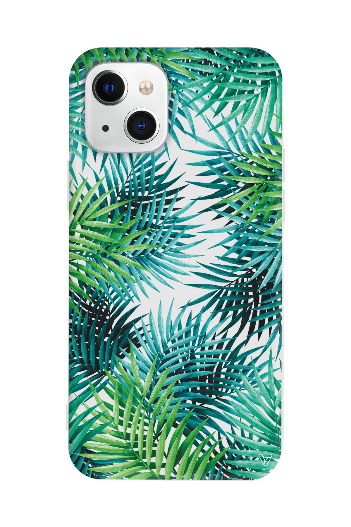 Palmiye Yapraklari 2 Lansman Model İçi Kadife Silikon Telefon Kılıfı – Plus Serisine Özel