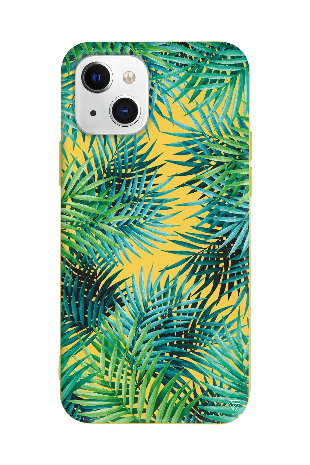 Palmiye Yapraklari 2 Lansman Model İçi Kadife Silikon Telefon Kılıfı – Plus Serisine Özel