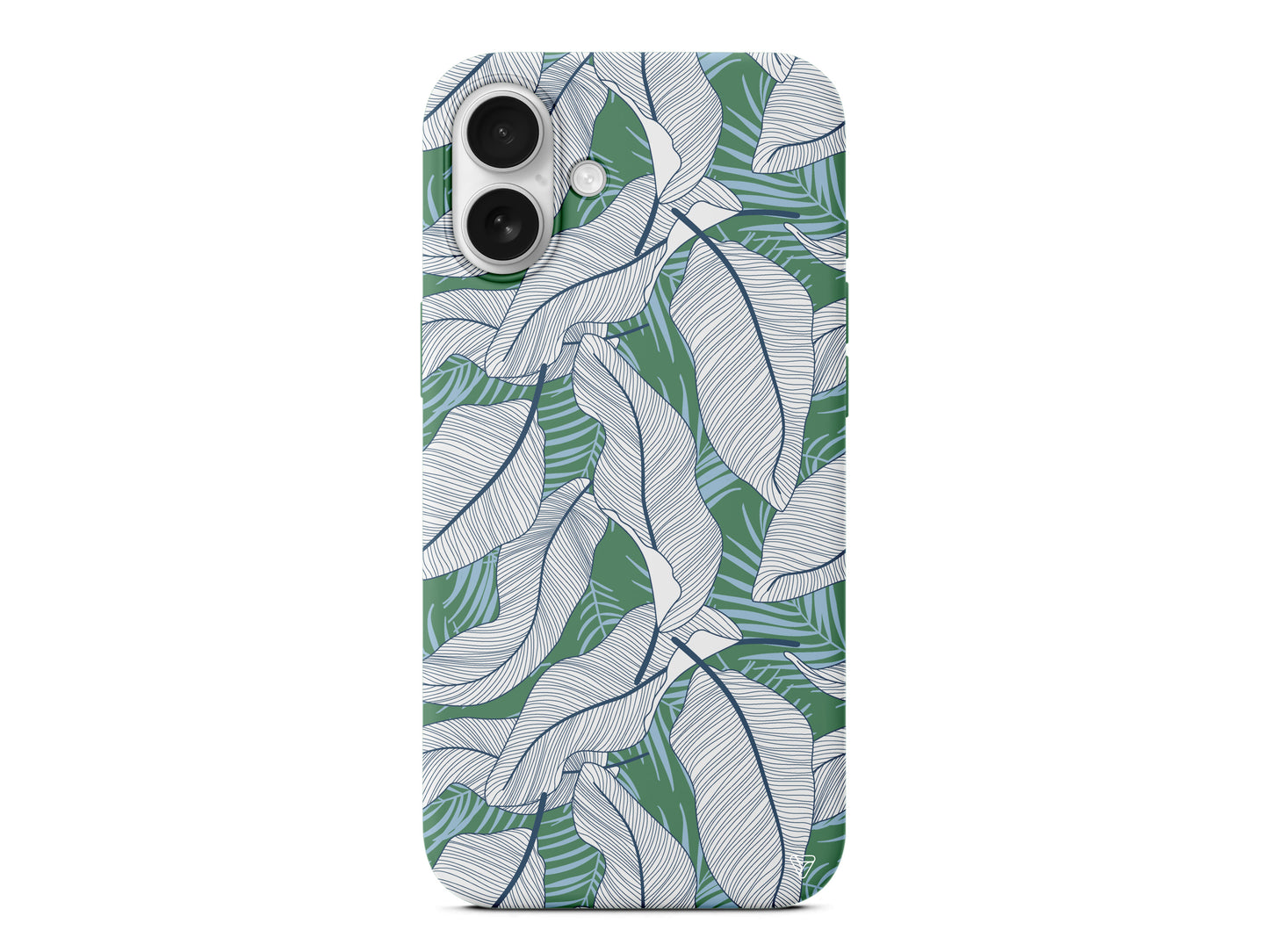 Cizgisel Yapraklar 3 Lansman Model İçi Kadife Silikon Telefon Kılıfı – Plus Serisine Özel