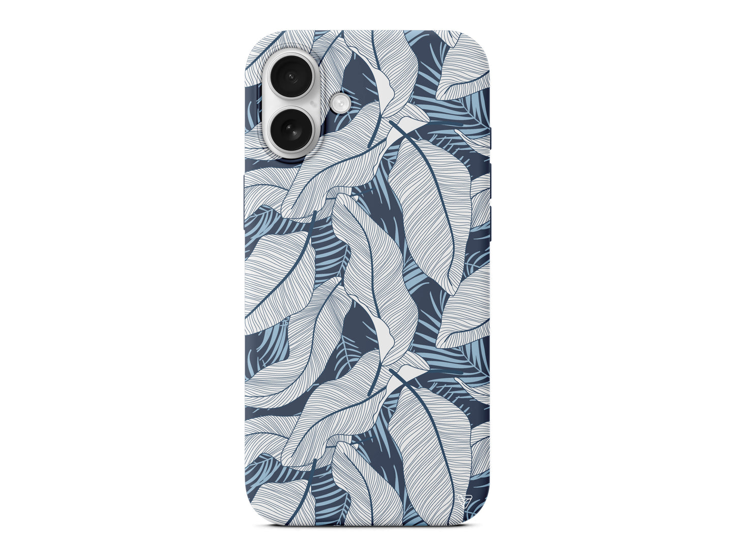 Cizgisel Yapraklar 3 Lansman Model İçi Kadife Silikon Telefon Kılıfı