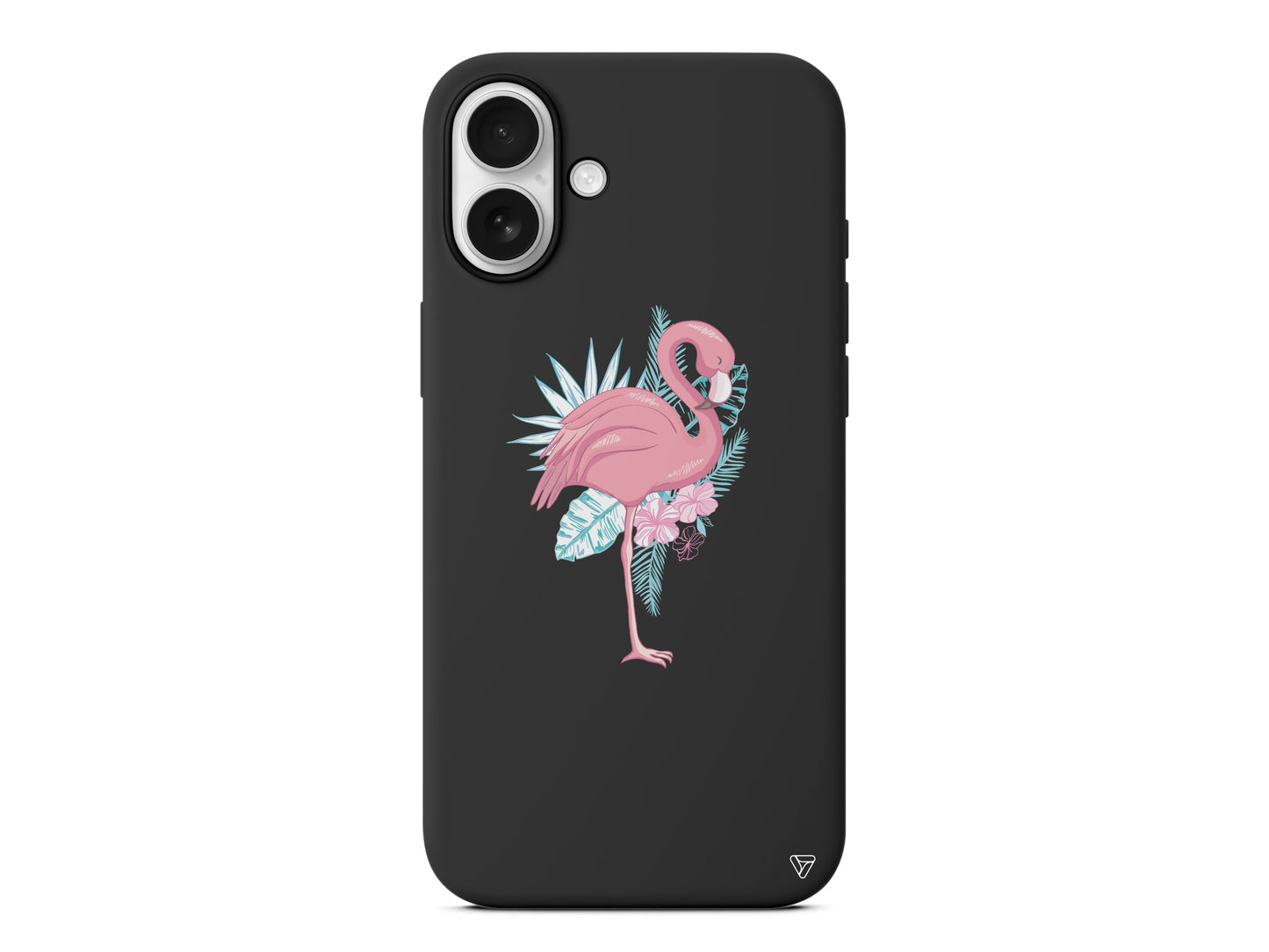 Alone Flamingo Lansman Model İçi Kadife Silikon Telefon Kılıfı – Plus Serisine Özel