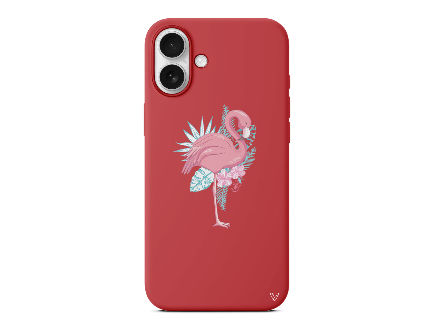 Alone Flamingo Lansman Model İçi Kadife Silikon Telefon Kılıfı – Plus Serisine Özel