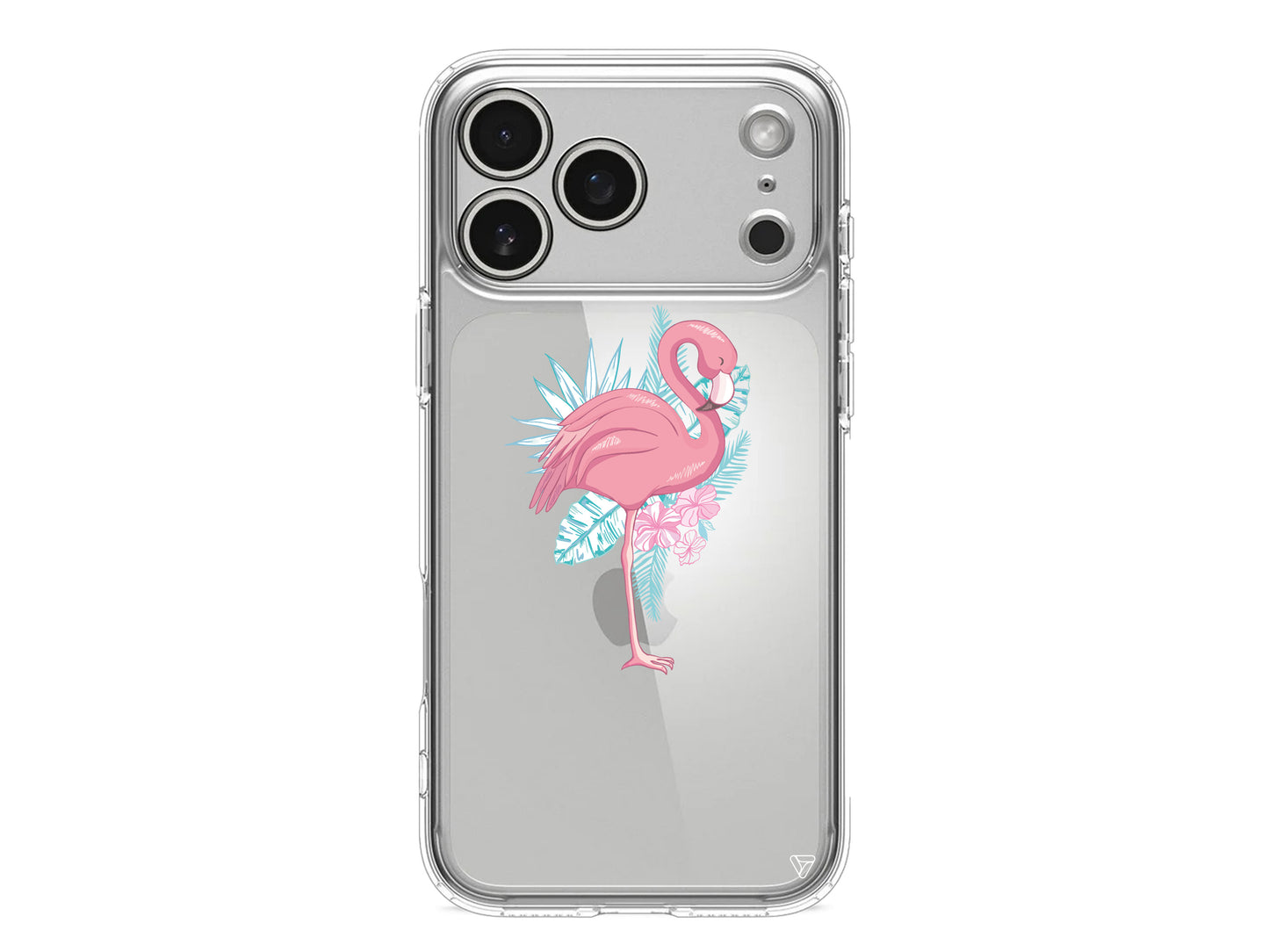 Alone Flamingo Lansman Model İçi Kadife Silikon Telefon Kılıfı