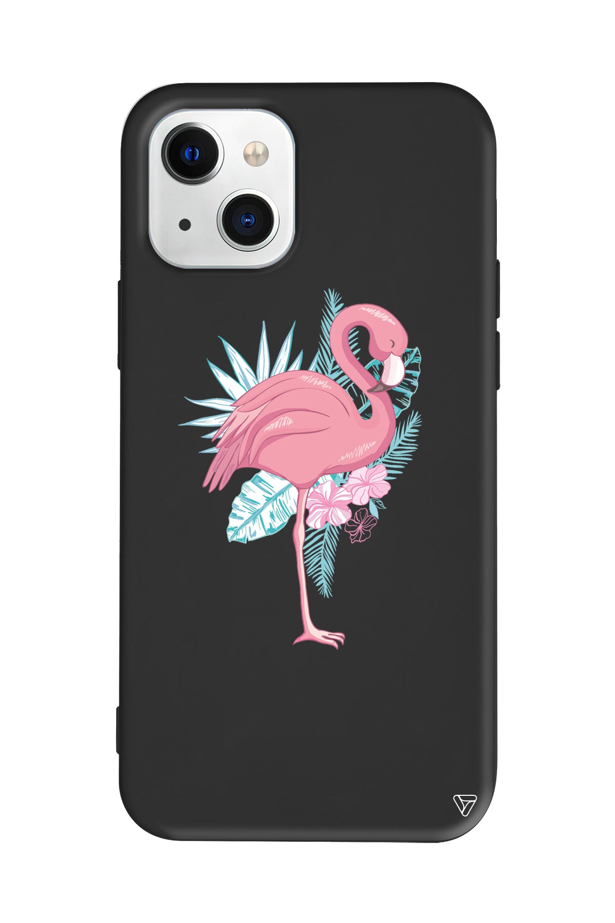 Alone Flamingo Lansman Model İçi Kadife Silikon Telefon Kılıfı – Plus Serisine Özel