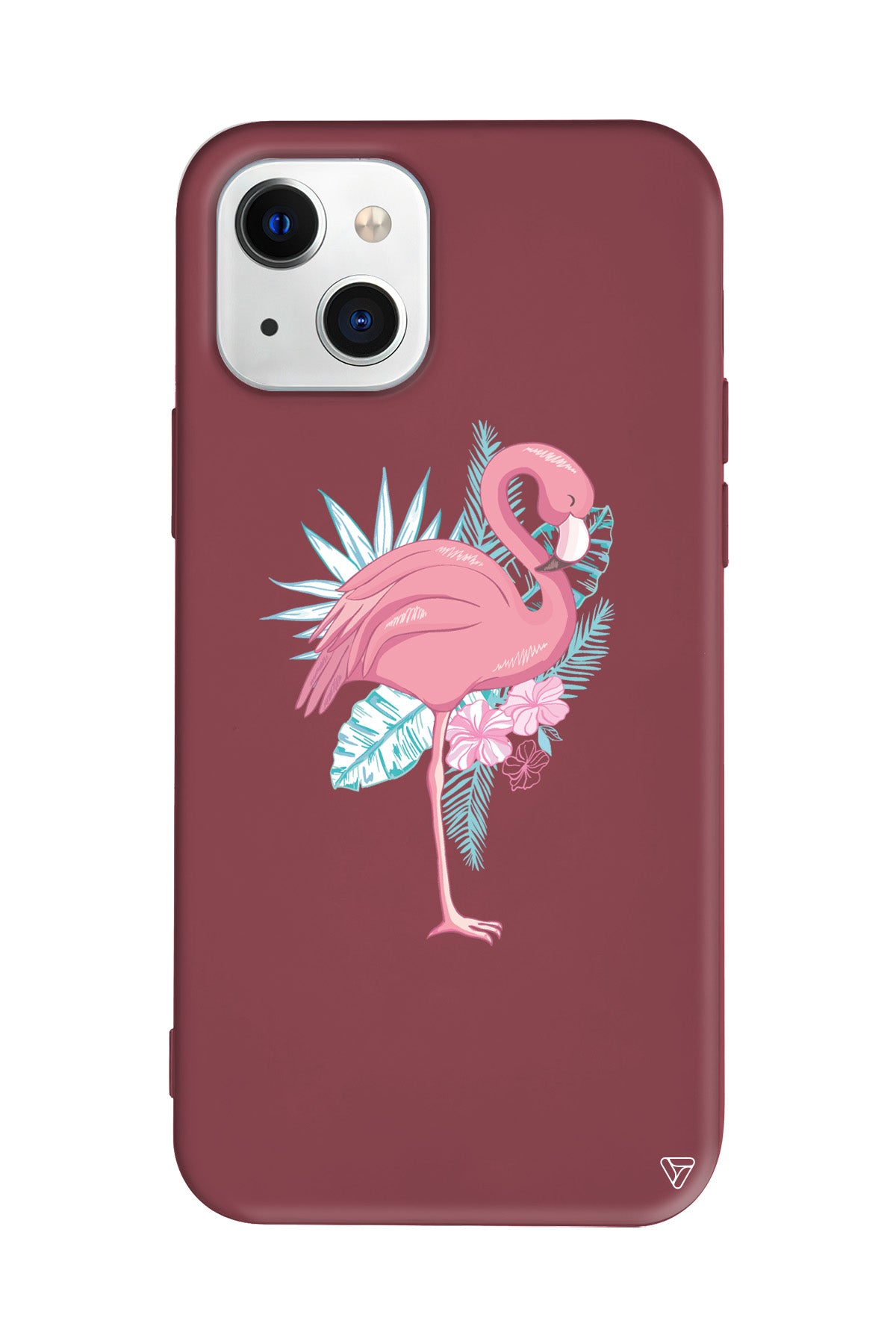 Alone Flamingo Lansman Model İçi Kadife Silikon Telefon Kılıfı – Plus Serisine Özel