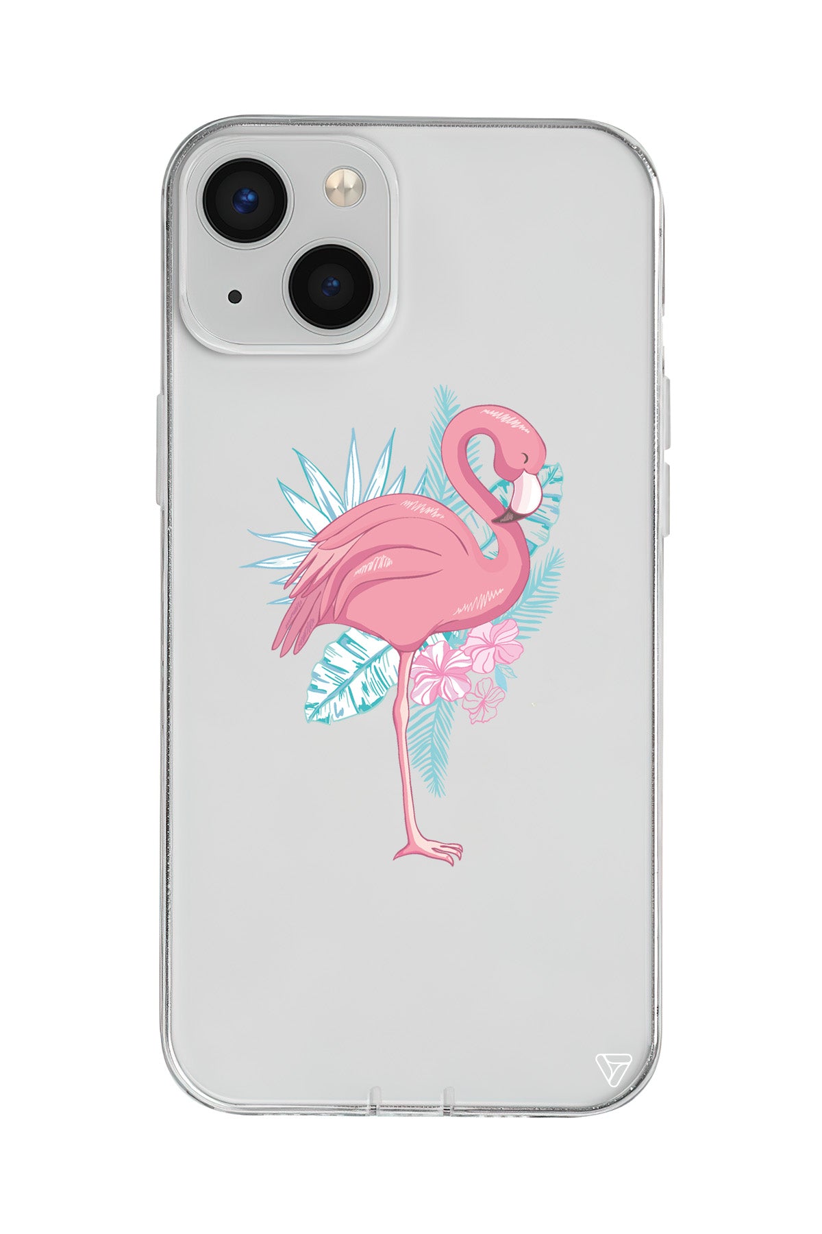 Alone Flamingo Lansman Model İçi Kadife Silikon Telefon Kılıfı – Plus Serisine Özel