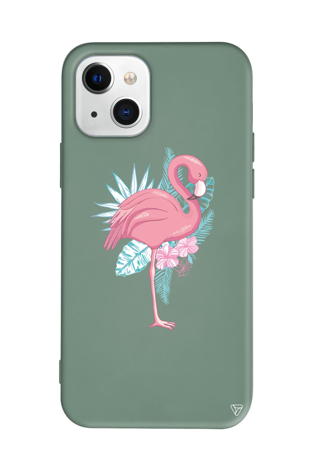 Alone Flamingo Lansman Model İçi Kadife Silikon Telefon Kılıfı – Plus Serisine Özel