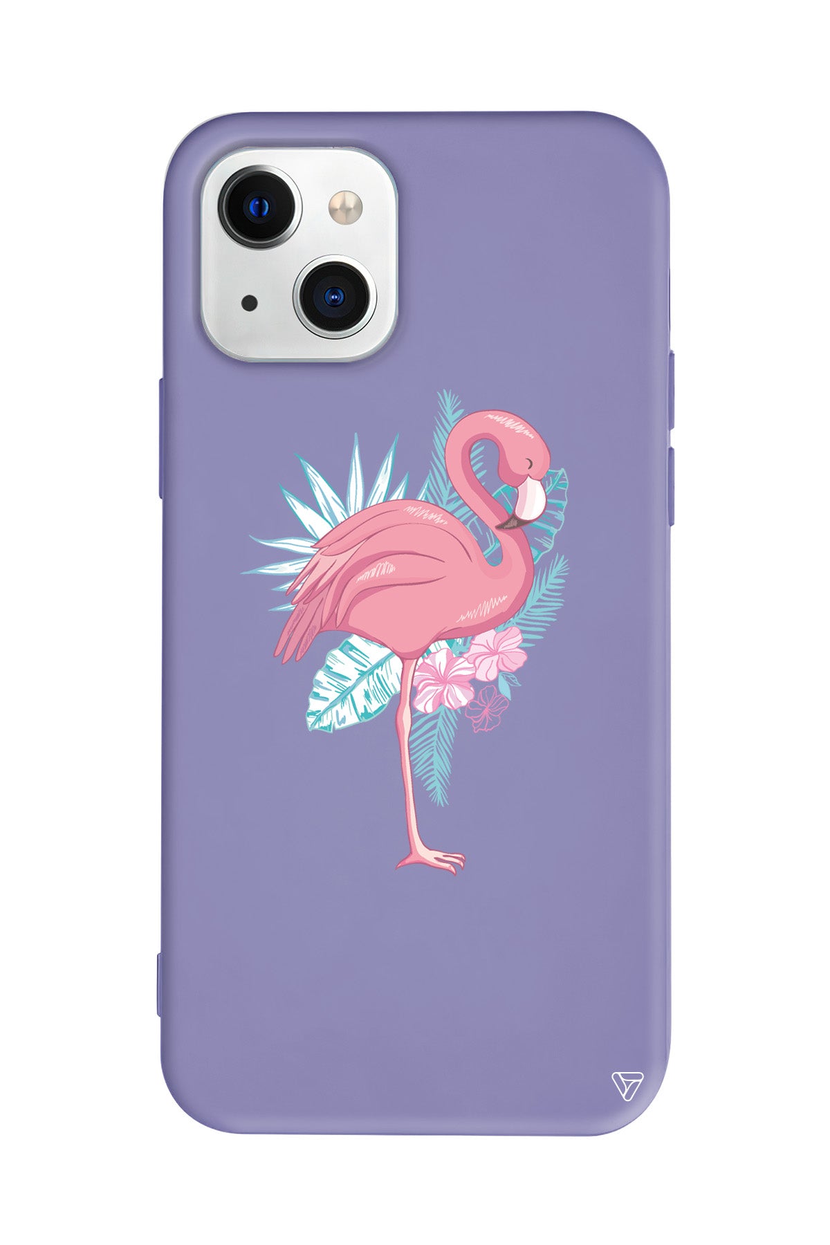 Alone Flamingo Lansman Model İçi Kadife Silikon Telefon Kılıfı – Plus Serisine Özel