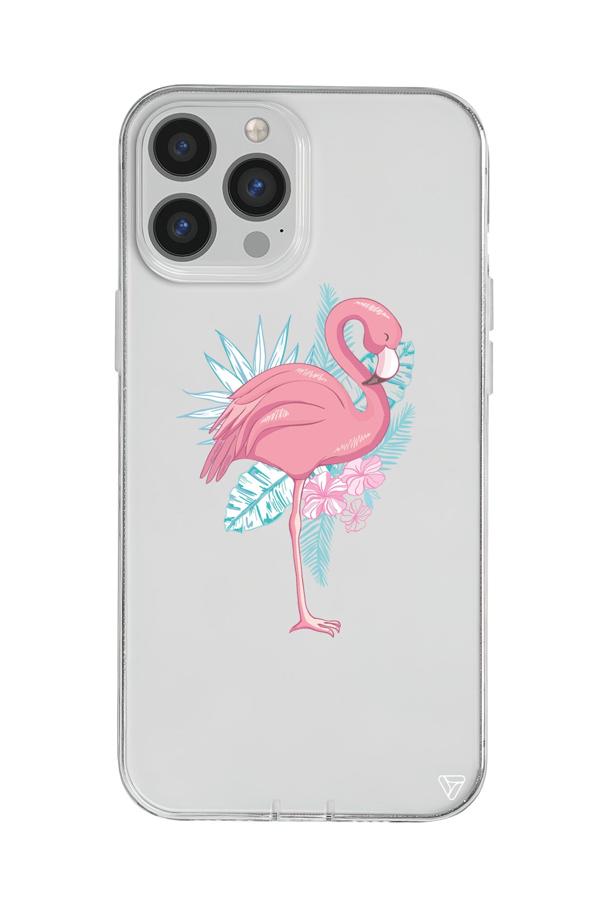 Alone Flamingo Lansman Model İçi Kadife Silikon Telefon Kılıfı