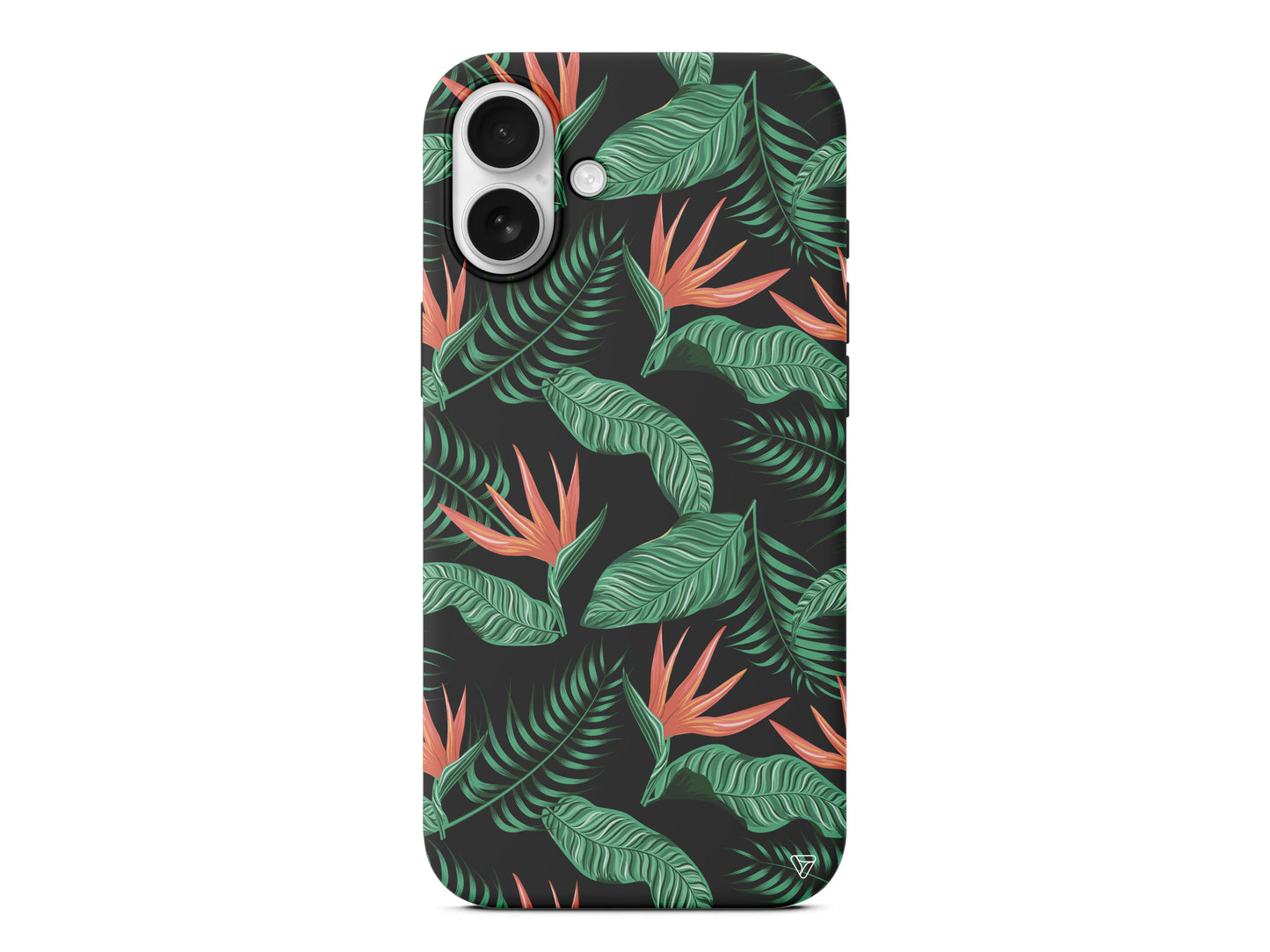 Palmiye Yapraklari 4 Lansman Model İçi Kadife Silikon Telefon Kılıfı – Plus Serisine Özel