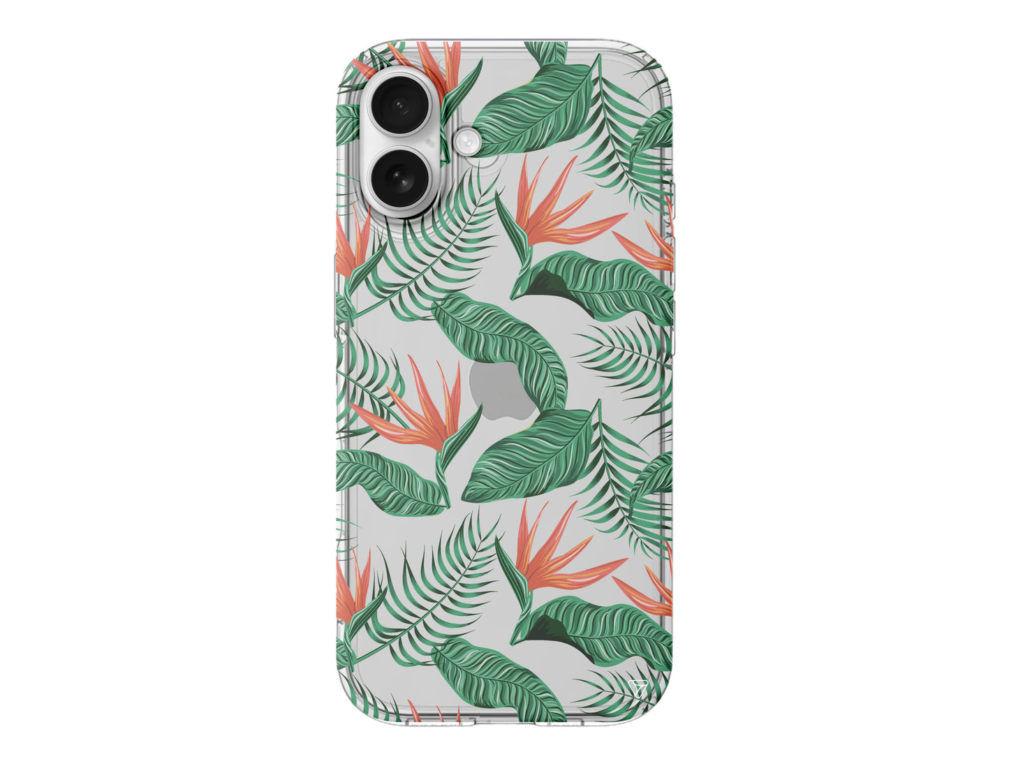 Palmiye Yapraklari 4 Lansman Model İçi Kadife Silikon Telefon Kılıfı – Plus Serisine Özel