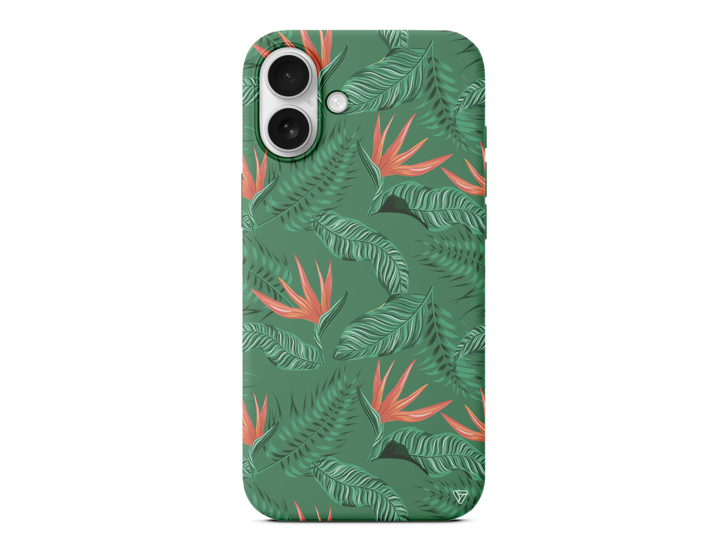 Palmiye Yapraklari 4 Lansman Model İçi Kadife Silikon Telefon Kılıfı