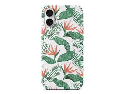 Palmiye Yapraklari 4 Lansman Model İçi Kadife Silikon Telefon Kılıfı – Plus Serisine Özel