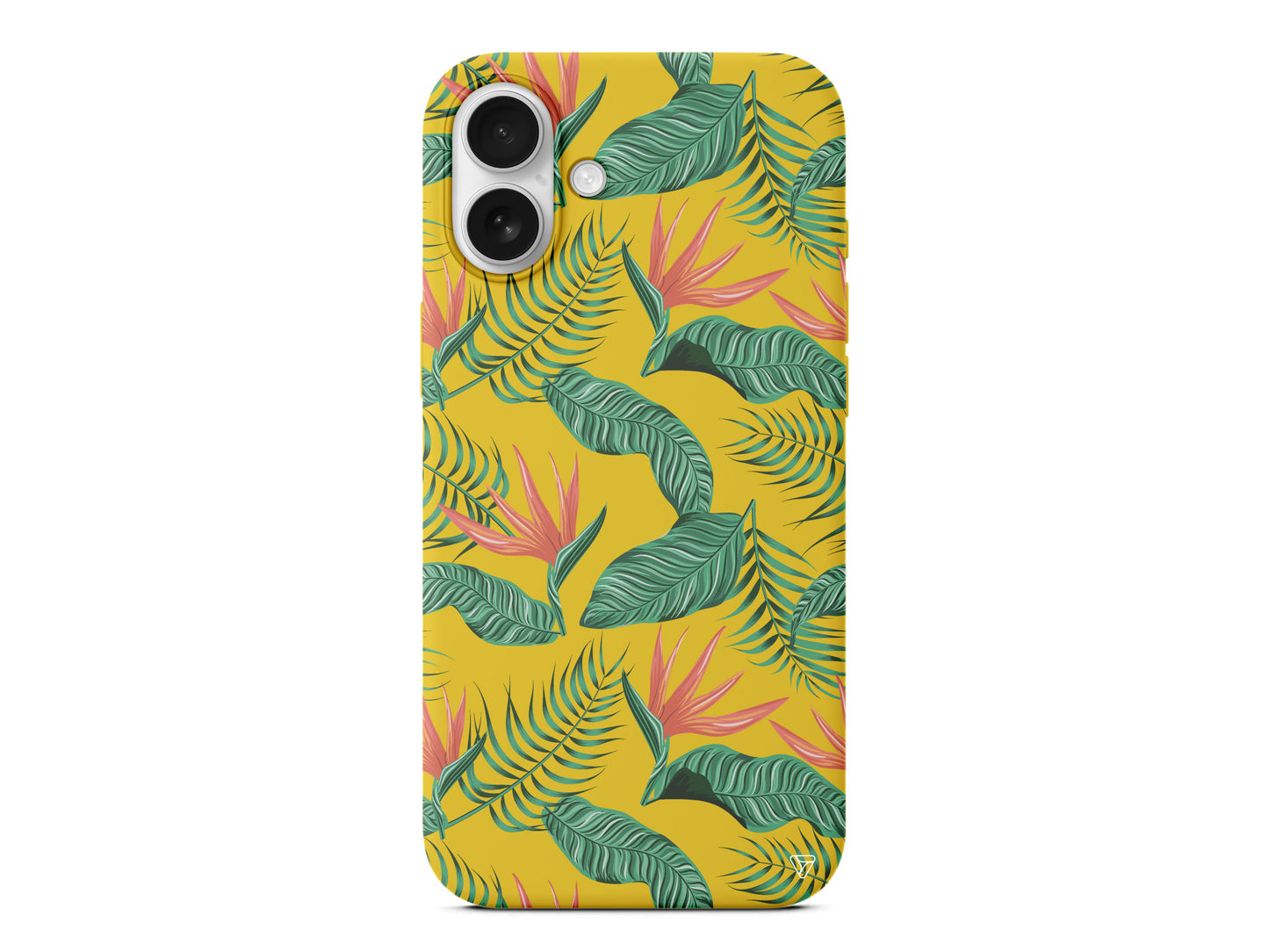 Palmiye Yapraklari 4 Lansman Model İçi Kadife Silikon Telefon Kılıfı – Plus Serisine Özel