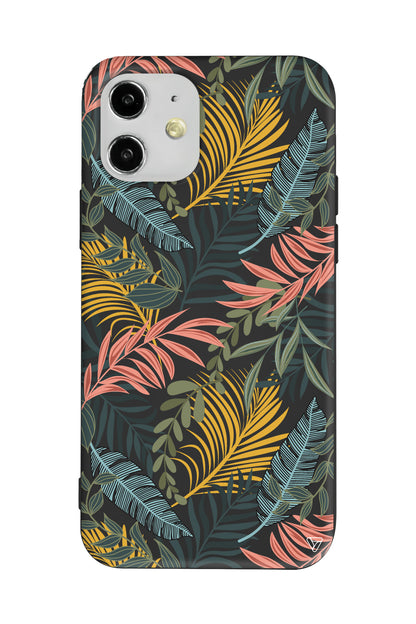 Soft Tropikal Lansman Model İçi Kadife Silikon Telefon Kılıfı