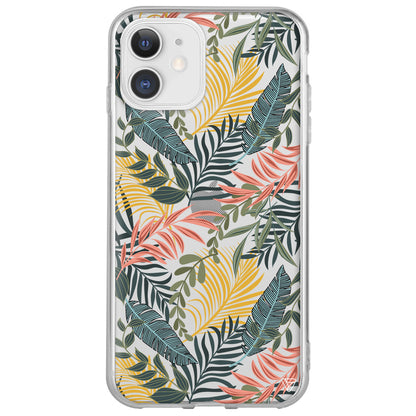 Soft Tropikal Lansman Model İçi Kadife Silikon Telefon Kılıfı