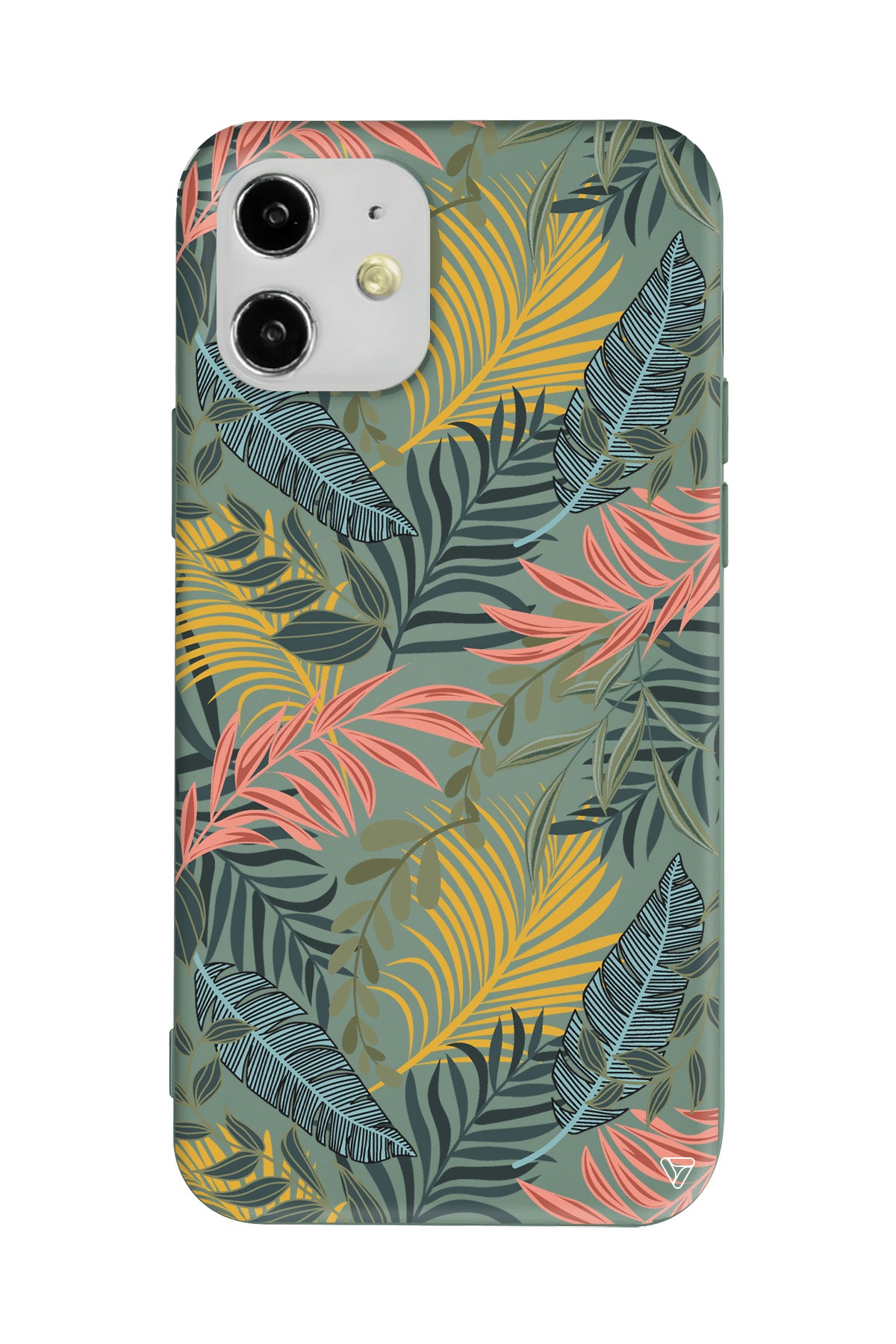 Soft Tropikal Lansman Model İçi Kadife Silikon Telefon Kılıfı