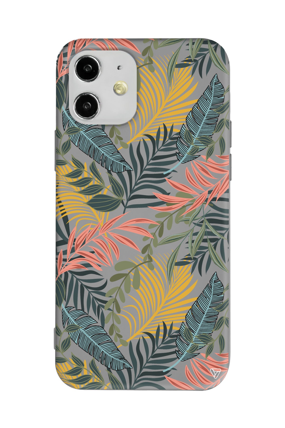 Soft Tropikal Lansman Model İçi Kadife Silikon Telefon Kılıfı