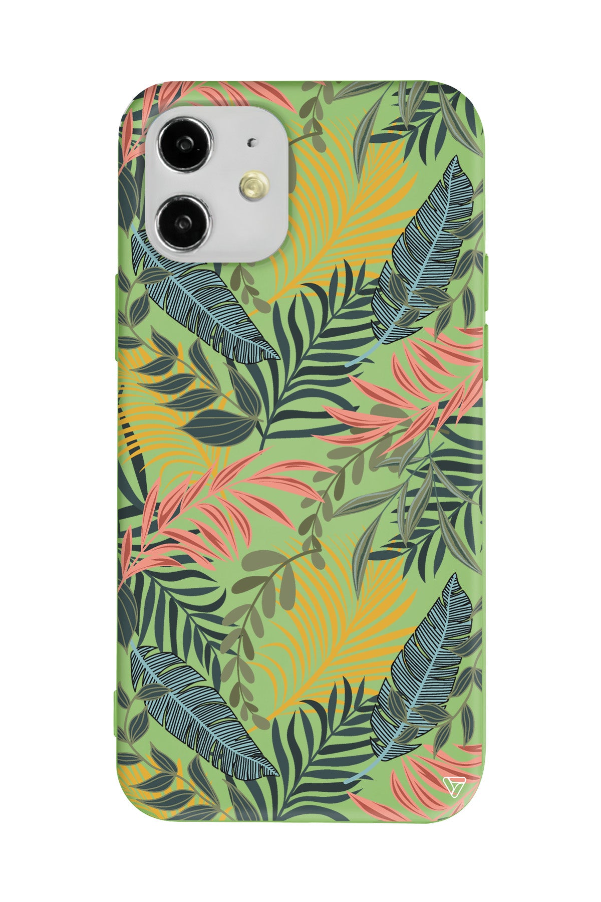 Soft Tropikal Lansman Model İçi Kadife Silikon Telefon Kılıfı