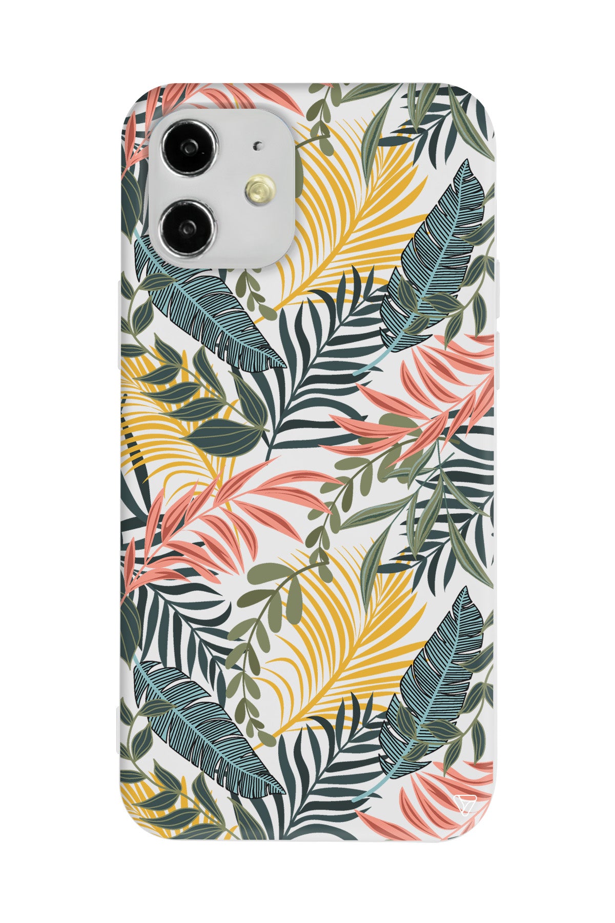 Soft Tropikal Lansman Model İçi Kadife Silikon Telefon Kılıfı