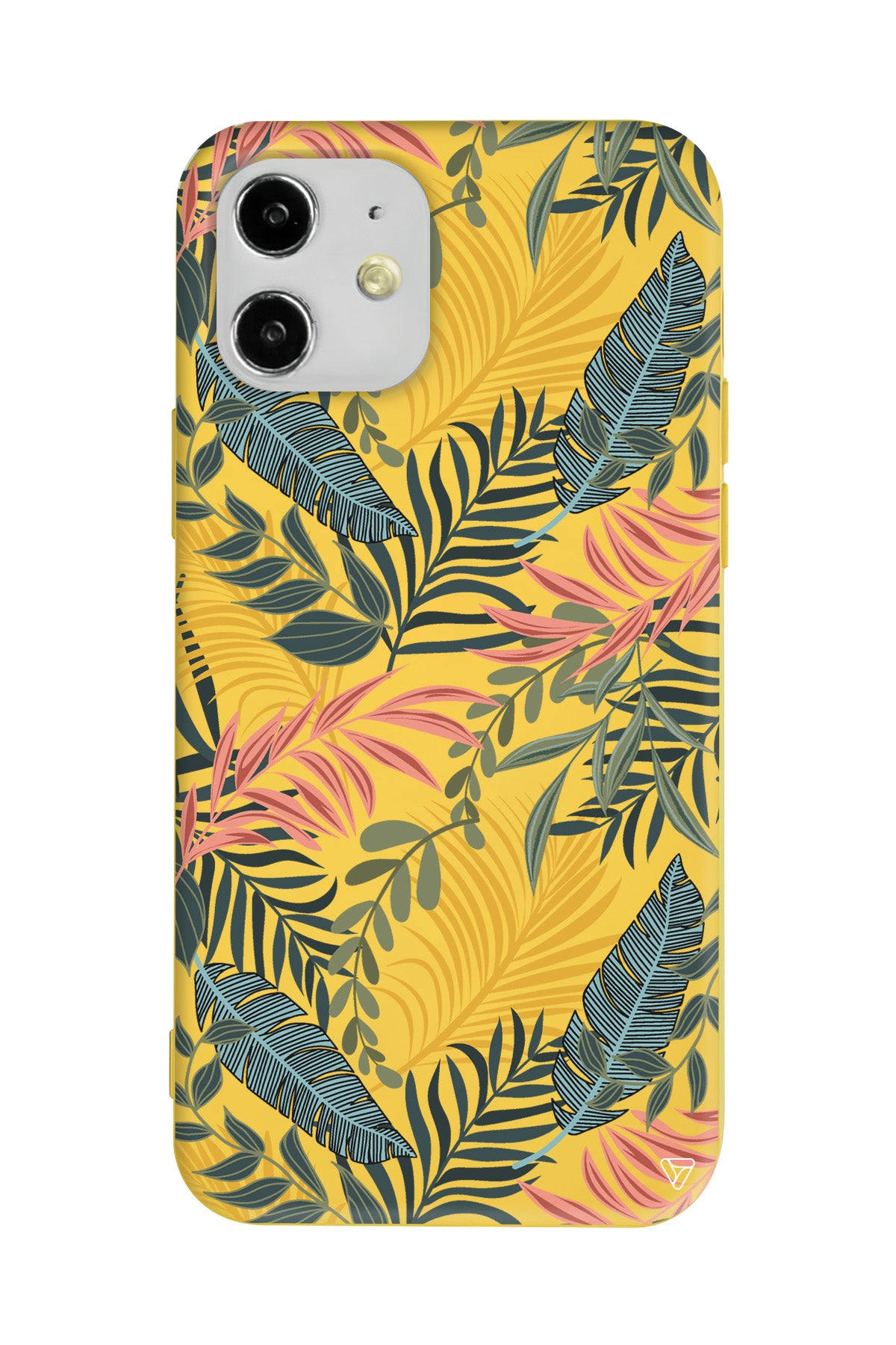 Soft Tropikal Lansman Model İçi Kadife Silikon Telefon Kılıfı