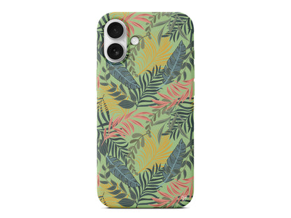 Soft Tropikal Lansman Model İçi Kadife Silikon Telefon Kılıfı