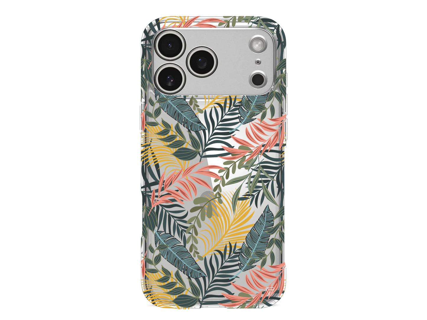 Soft Tropikal Lansman Model İçi Kadife Silikon Telefon Kılıfı