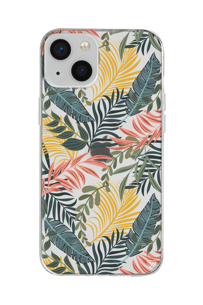 Soft Tropikal Lansman Model İçi Kadife Silikon Telefon Kılıfı – Plus Serisine Özel