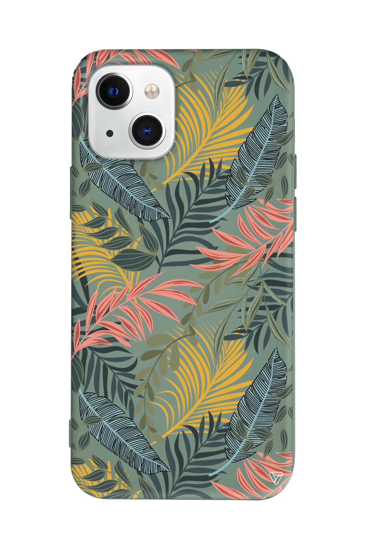 Soft Tropikal Lansman Model İçi Kadife Silikon Telefon Kılıfı