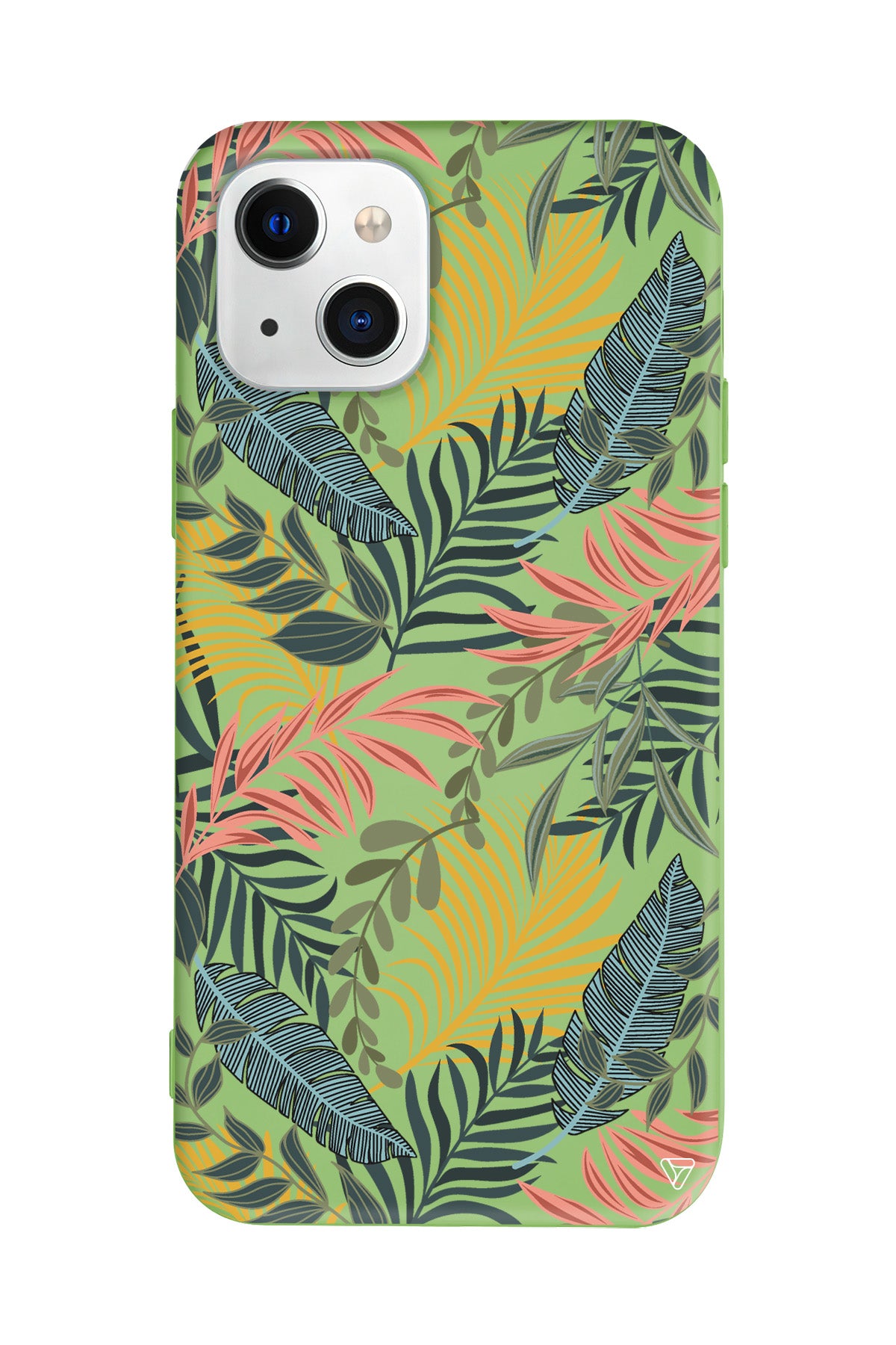 Soft Tropikal Lansman Model İçi Kadife Silikon Telefon Kılıfı