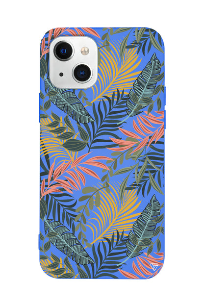 Soft Tropikal Lansman Model İçi Kadife Silikon Telefon Kılıfı