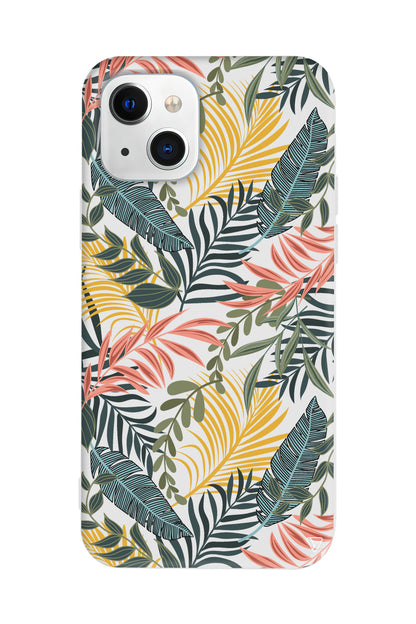 Soft Tropikal Lansman Model İçi Kadife Silikon Telefon Kılıfı – Plus Serisine Özel