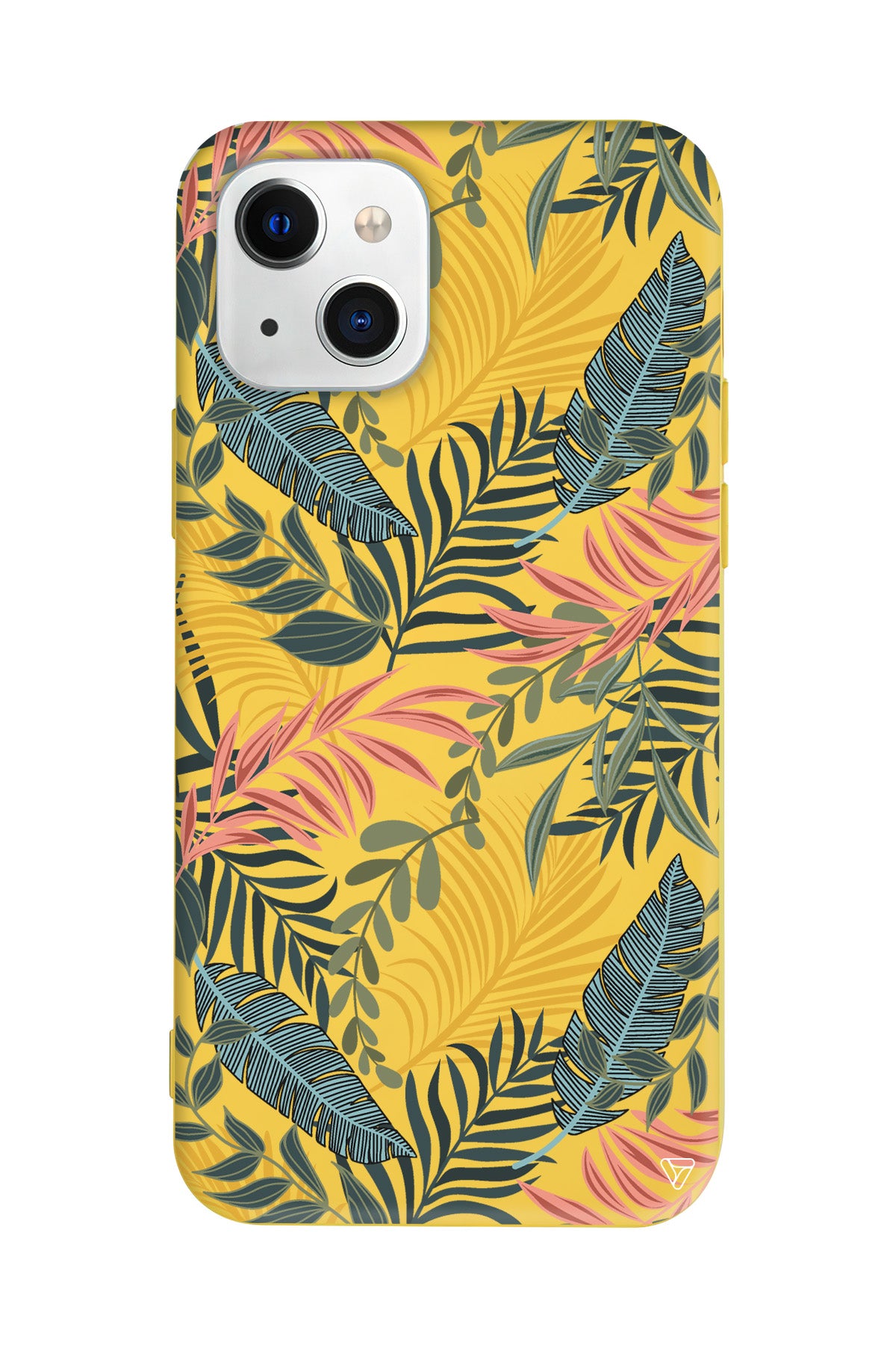 Soft Tropikal Lansman Model İçi Kadife Silikon Telefon Kılıfı