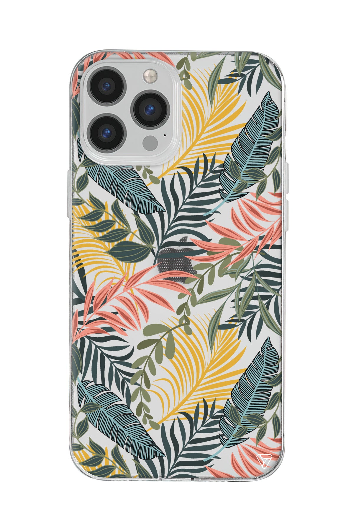 Soft Tropikal Lansman Model İçi Kadife Silikon Telefon Kılıfı