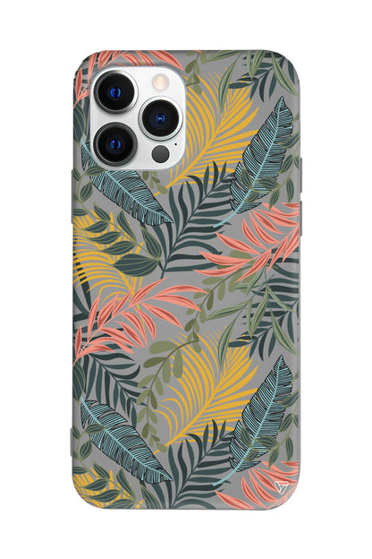 Soft Tropikal Lansman Model İçi Kadife Silikon Telefon Kılıfı