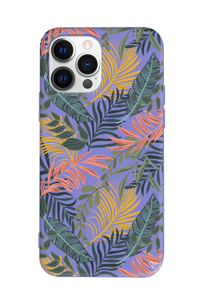 Soft Tropikal Lansman Model İçi Kadife Silikon Telefon Kılıfı