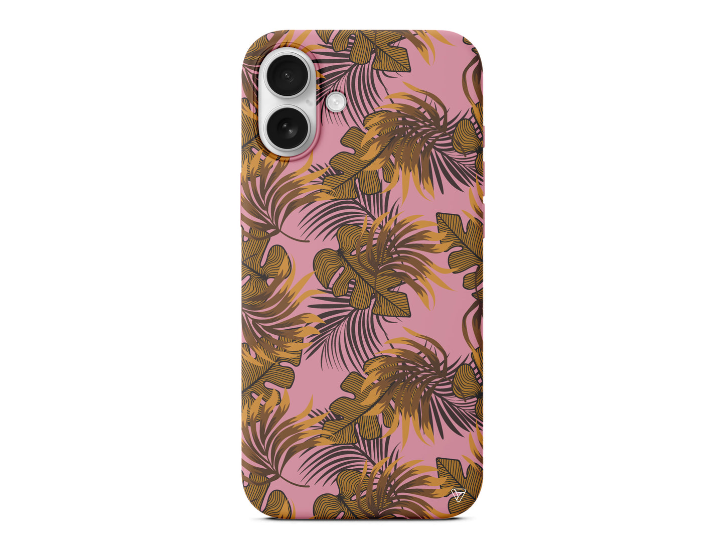 Mat Botanik Lansman Model İçi Kadife Silikon Telefon Kılıfı