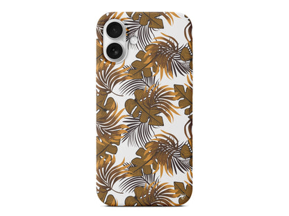 Mat Botanik Lansman Model İçi Kadife Silikon Telefon Kılıfı