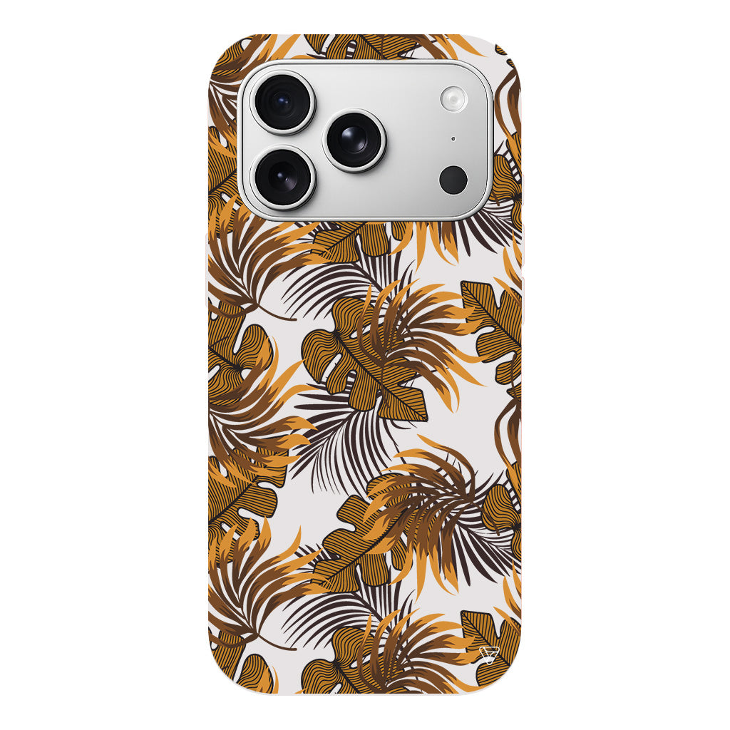 Mat Botanik Lansman Model İçi Kadife Silikon Telefon Kılıfı