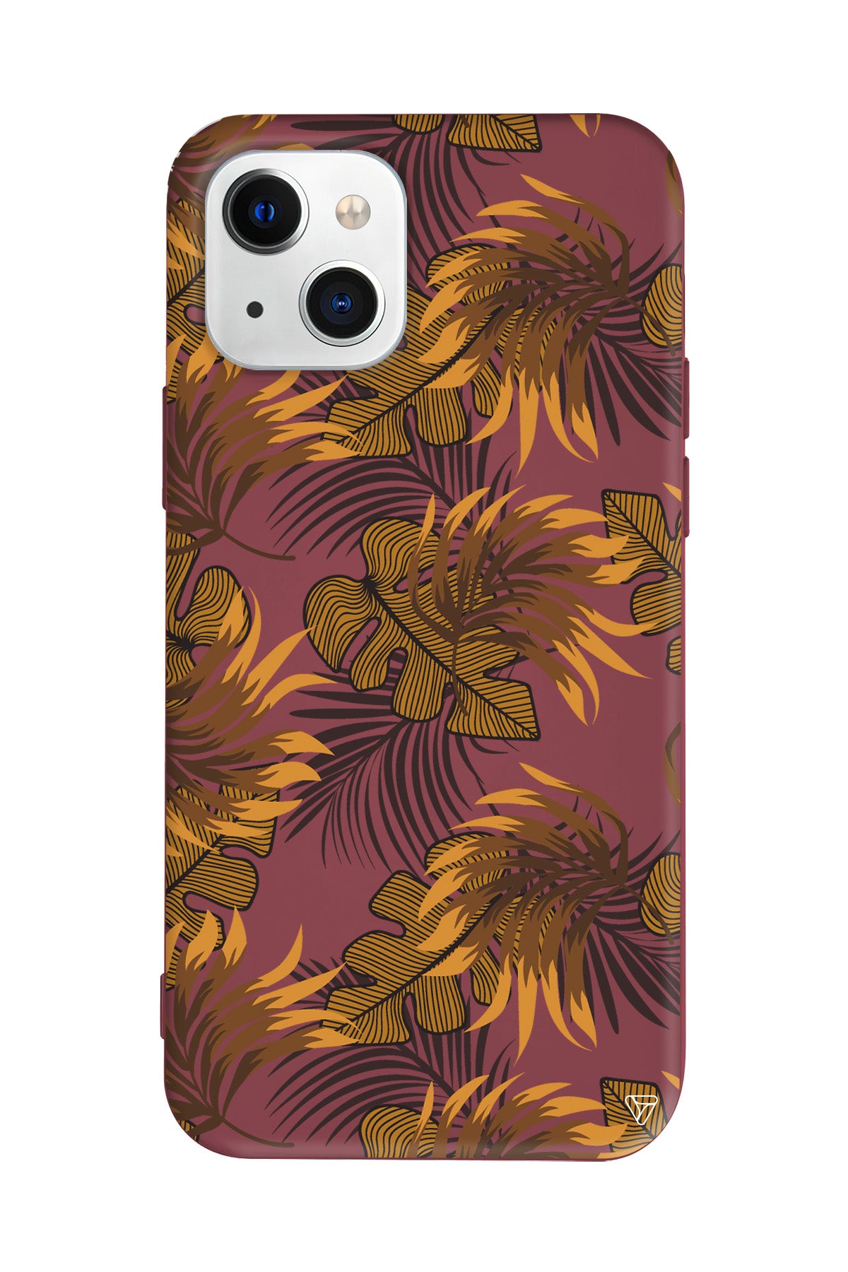 Mat Botanik Lansman Model İçi Kadife Silikon Telefon Kılıfı – Plus Serisine Özel