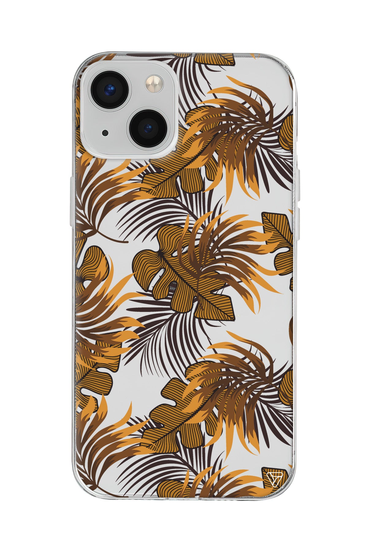 Mat Botanik Lansman Model İçi Kadife Silikon Telefon Kılıfı