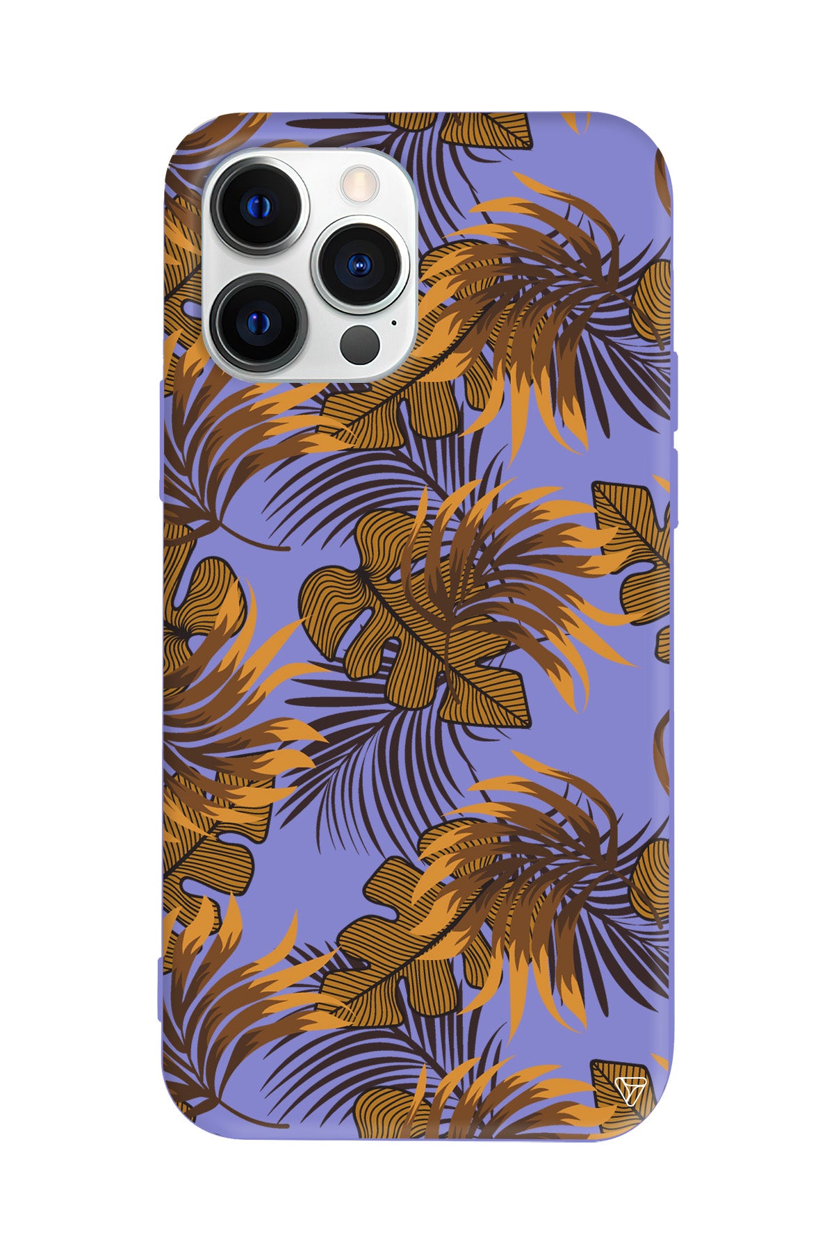 Mat Botanik Lansman Model İçi Kadife Silikon Telefon Kılıfı